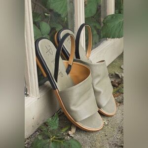 New! P. MONJO Avila Green Sandals 🤍 sz 39/ US 8-8.5